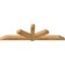 Ekena Millwork Kennewick Timber Gable Bracket, Western Red Cedar, 108"W x 31 1/2"H x 6"D x 6"F, 7/12 Pitch GBW108X31X0606KEN00RWR - alternate 4